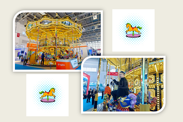 double-decker merry-go-round for sale