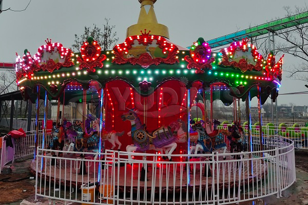 merry go round carousel for outdoor park