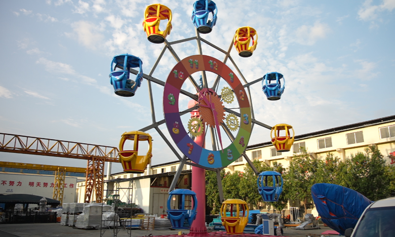 Clock-themed landmark Ferris wheel for sale