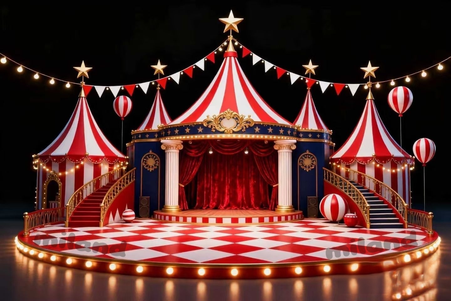 circus theme indoor playground